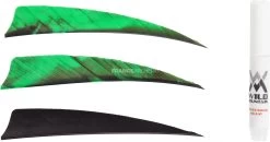 Wild Mountain Plumes Naturelles 4" Shield Combo