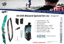 Kit EXE Blizzard Spécial Arc Nu - Argent - 2024