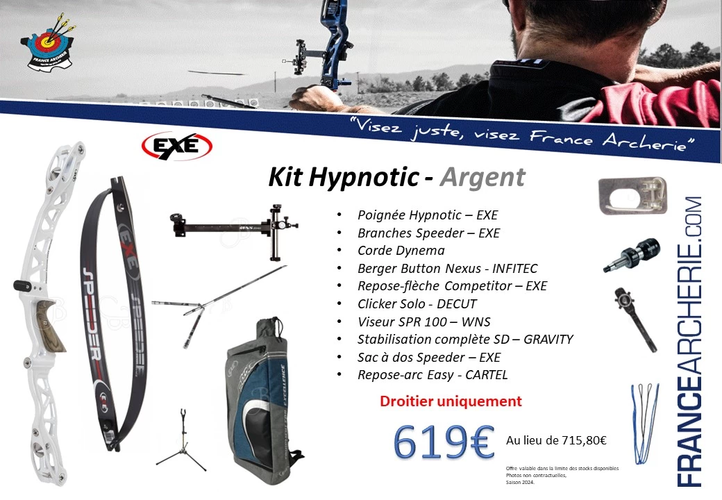 Kit EXE Hypnotic - Argent - 2024 1 Kit EXE Hypnotic - Argent - 2024