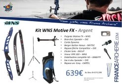 Kit WNS Motive FX - Argent - 2024