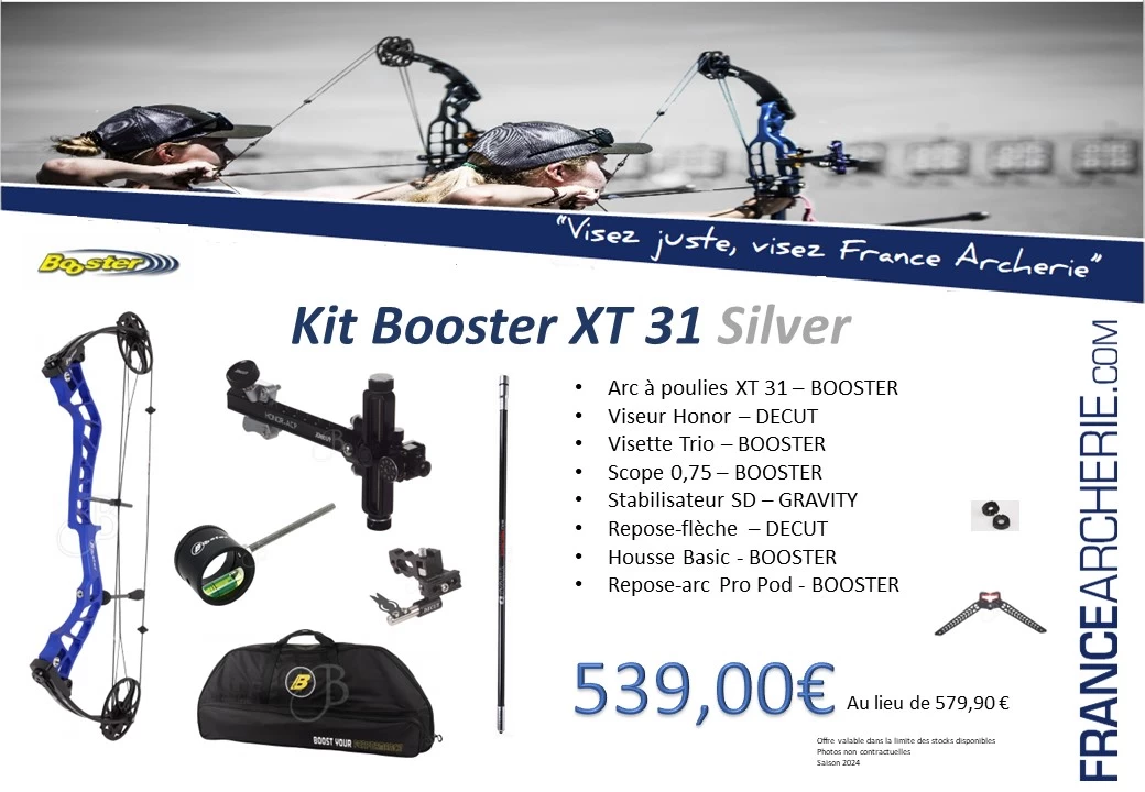 Kit Booster XT 31 Silver - 2024 1 Kit Booster XT 31 Silver - 2024