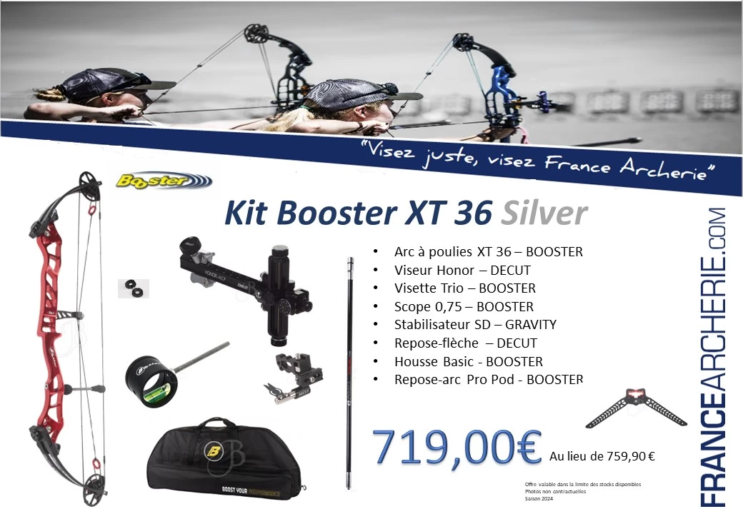 Kit Booster XT 36 Silver - 2024 1 Kit Booster XT 36 Silver - 2024